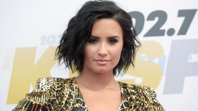 Demi Lovato sorprendió haciendo 'twerking' en ropa interior. (AP)