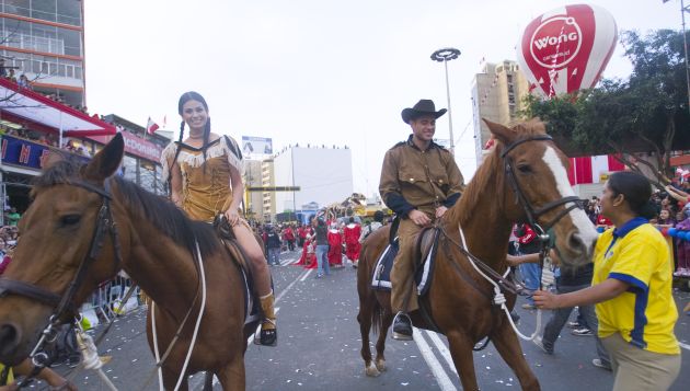 Corso de Wong: Conoce su recorrido de este domingo en las calles de Surco. (Perú21)