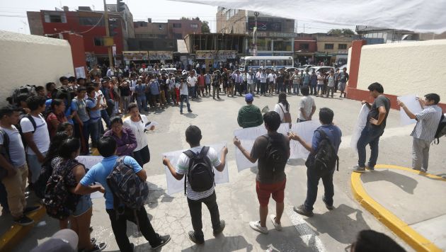 Estudiantes denunciaron irregularidades en próximas elecciones. (Perú21/Referencial)