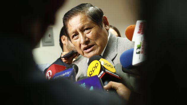 Juan Pari pide creación de comisión ad-hoc para que investigue denominado caso Lava Jato en el Perú. (Piko Tamashiro)