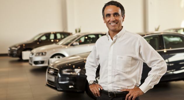 Patricio Lira, gerente de la marca Audi. (USI)