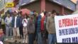 San Juan de Lurigancho: Transportistas protestan nuevamente por el corredor morado en Jicamarca