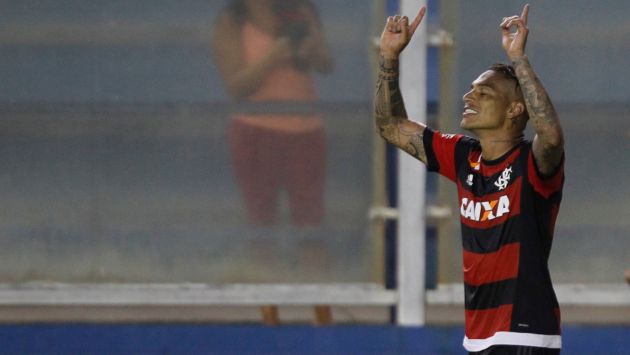 Paolo Guerrero anotó en empate del Flamengo por el Brasileirao. (Facebook Flamengo)