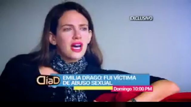 Emilia Drago llevó terapias tras sufrir abuso sexual. (Captura)
