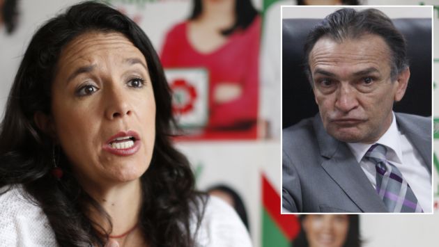 Marisa Glave recomendó a Verónika Mendoza denunciar a Héctor Becerril por foto trucada. (USI)