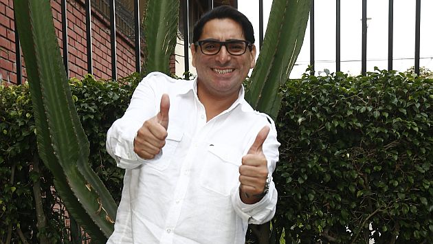 Carlos Álvarez. Humorista del programa Habla bien, América TV. (Ernesto Quilcate)