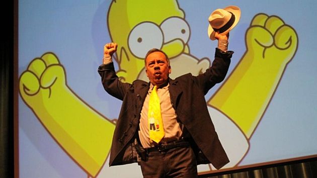Humberto Vélez: "Ya mi voz no da para ser Homero, ya tengo 61 años, Homero tiene 36". (Día a día)