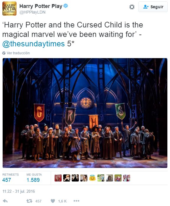 Harry Potter y el niño maldito