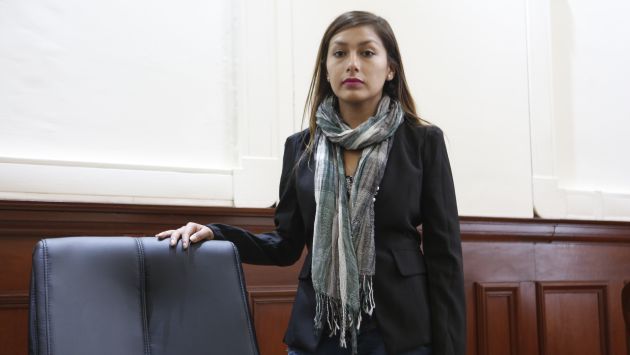 Indignada. Arlette Contreras quiere que se haga un nuevo juicio. (Roberto Cáceres)