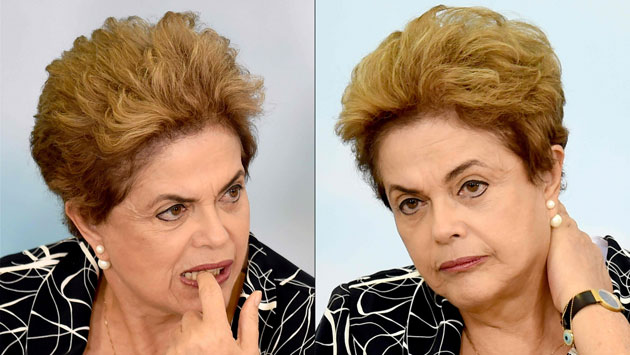 Dilma Rousseff denuncia golpe parlamentario. (AFP)