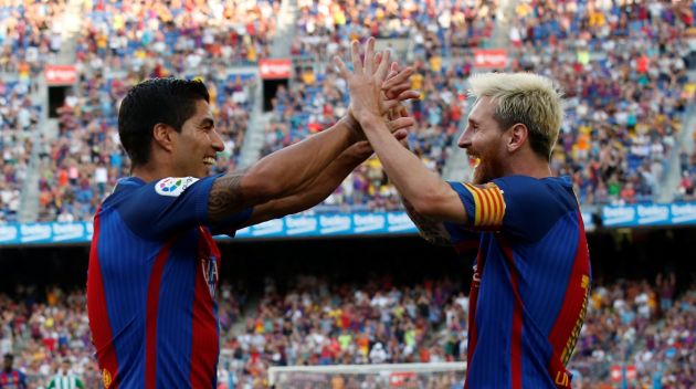 Barcelona empezó de la mejor manera la Liga española. (Reuters)