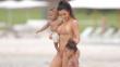 Kim Kardashian presume su nueva figura en las playas de México tras bajar más de 30 kilos