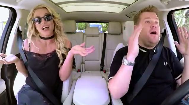Britney Spears cantará 'Toxic' con James Corden. (The Late Late Show)