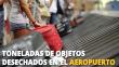 Aeropuerto Jorge Chávez: Al mes se desechan más de 4.5 toneladas de artículos prohibidos en equipaje de mano
