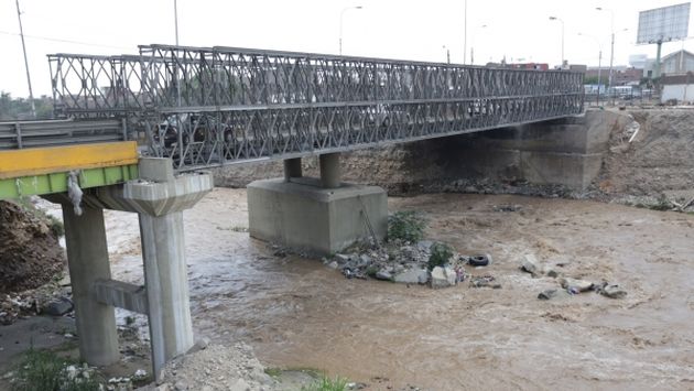 Contraloría exhortó a Municipalidad de Lima a terminar las obras en puente Bella Unión y Av. Morales Duárez. (Municipalidad de Lima)