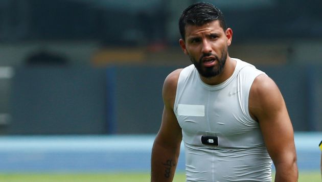 Gran baja. La lesión de Agüero obligará al entrenador Edgardo Bauza a mover su esquema. (Reuters)