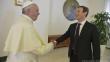 Mark Zuckerberg se reunió con el Papa Francisco y le dio un curioso regalo [Fotos] 