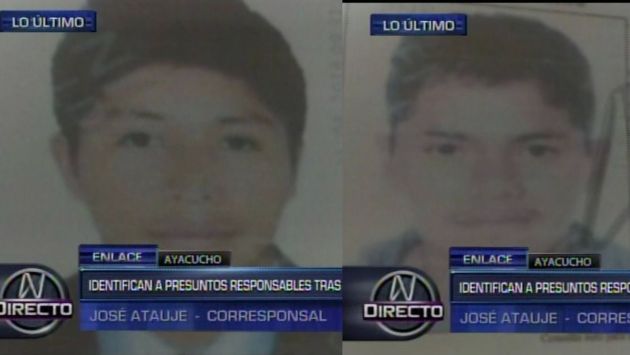 Identifican a 2 sujetos que habrían participado en violación grupal a adolescente de 15 años en Ayacucho. (Captura de video)