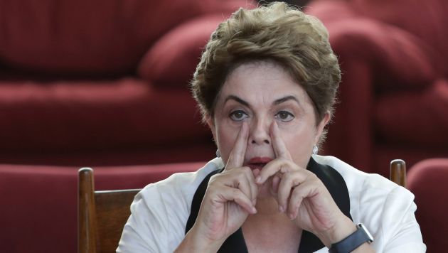 Rousseff dejará Brasilia. (AP)