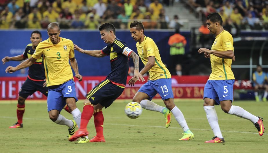 Brasil venció 2-1 a Colombia y se metió entre los líderes de las Eliminatorias Rusia 2018 [Fotos y video]