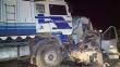 Puno: Choque entre camión y combi en Juliaca dejó 14 muertos