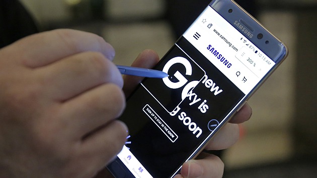 Estados Unidos ordenó el retiro oficial del Samsung Galaxy Note 7. (AP)