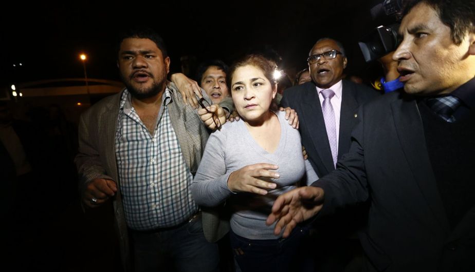 Nancy Obregón no descarta volver a la política tras salir en libertad por exceso de carcelería. (Renzo Salazar)