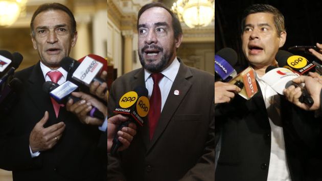 Fujimoristas y Yonhy Lescano se enfrentaron en Comisión de Constitución. (Perú21)