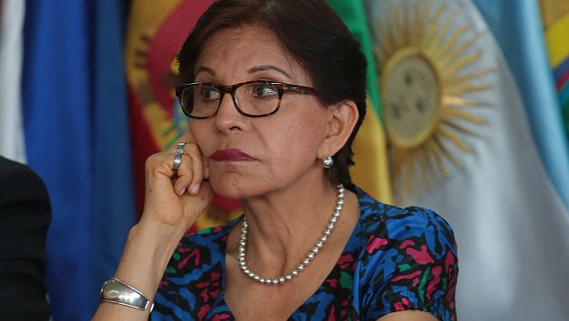 Mercedes Cabanillas sobre 'Baguazo': "Esperaba que se determinen a los autores materiales". (Martín Pauca)