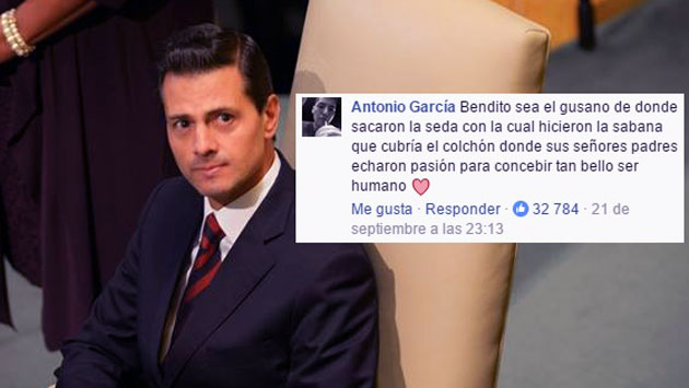 Foto de Enrique Peña Nieto en la ONU es blanco de burlas. (Facebook / Captura)