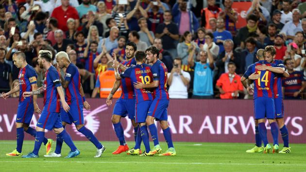 El Barcelona de Luis Enrique ha ganado 13 partidos sin Lionel Messi y solo ha perdido dos. (EFE)