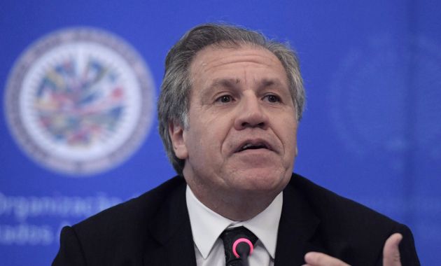 Luis Almagro, secretario general de la OEA, criticó al CNE por obstaculizar el revocatorio contra Maduro (Efe).