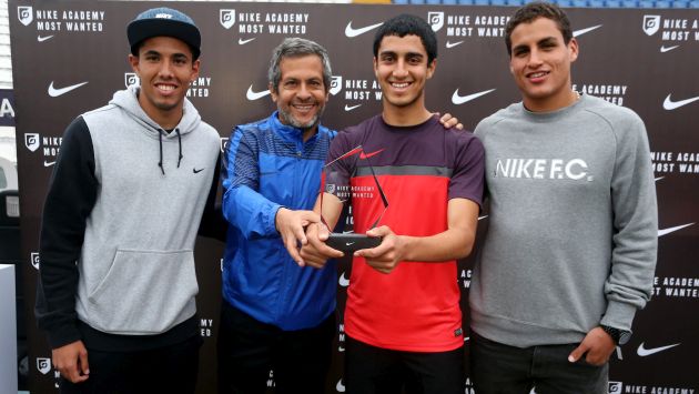 Alonso Tamariz ganó el Nike Most Wanted Perú 2016 y entrenará en Inglaterra. (Difusión)