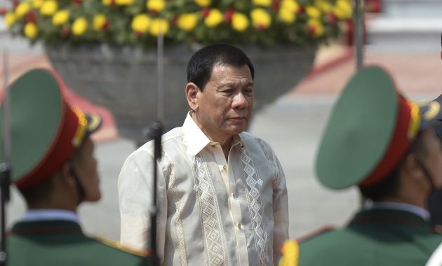 El presidente filipino, Rodrigo Duterte, hizo un 