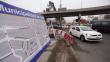 Amplían restricción vehicular en acceso al viaducto San Borja Norte