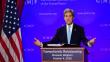 John Kerry aseguró que Estados Unidos sigue buscando la paz para Siria