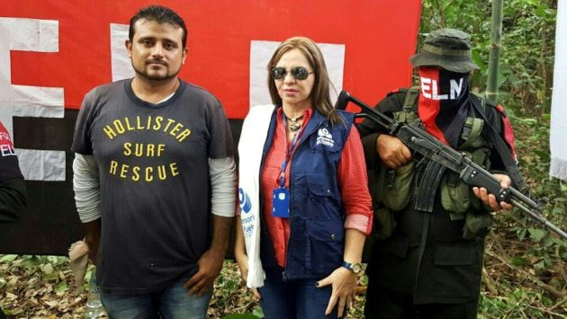 ELN liberó a civil en Colombia a horas de anuncio sobre diálogo de paz. (AFP)
