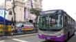 Buses del corredor San Juan de Lurigancho llegarán hasta la Av.Tacna desde este jueves