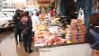 Juliaca: Vendían carnes en pésimas condiciones de salubridad en el mercado Túpac Amaru