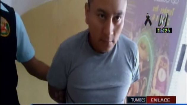 Policía de Perú y Ecuador detuvieron a Digner Gonzales, un sacerdote ecuatoriano, que lideró un asalto a un banco en Tumbes.