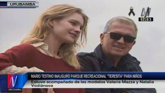 Mario Testino inauguró paraque recreacional 'Teresita' para niños en Cusco. (Canal N)