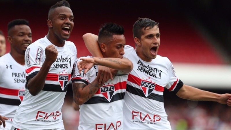 Sao Paulo venció 2-0 a Ponte Preta con gol de Christian Cueva. (Sao Paulo)
