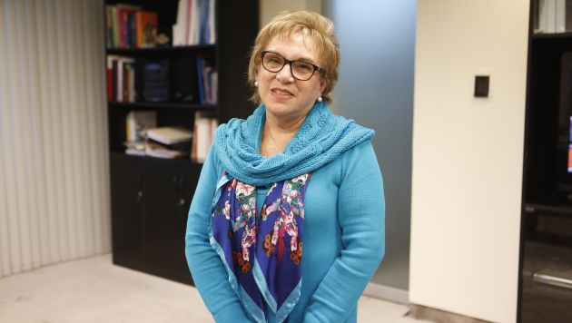 Ministra de la Mujer y Poblaciones Vulnerables, Ana María Romero-Lozada. (Roberto Cáceres)