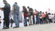 Tasa de desempleo en el Perú fue de 6.9%, informó la OIT y Cepal
