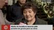 Madre de bombero fallecido solicitó pensión de gracia para su nieta