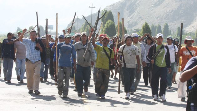 Según la Defensoría del Pueblo, hasta setiembre de este año había 207 conflictos registrados en el país. (Peru21)