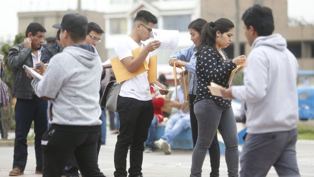 El reto. Se busca que la mayor cantidad de jóvenes ingresen a empleos con alta productividad. (Perú21)