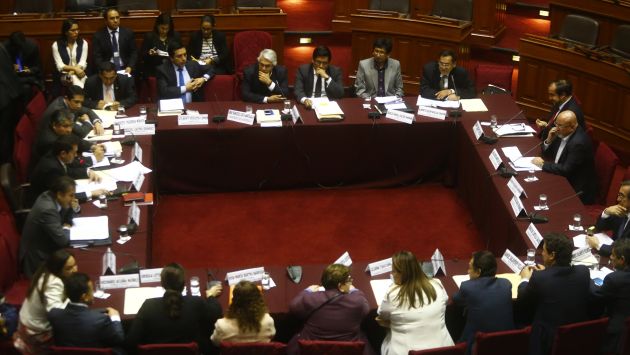 Comisión de Constitución del Congreso inició debate para crear Procuraduría General. (Luis Centurión)
