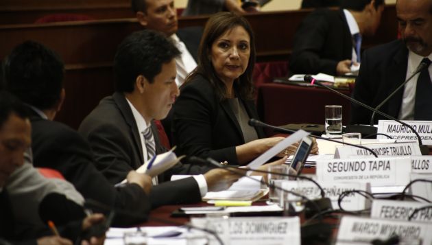 Sombrío panorama. Julia Príncipe se comprometió a reforzar trabajo de procuradurías anticorrupción. (Renzo Salazar)