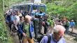 Cusco: Pobladores y turistas bloquearon vía férrea a Machu Picchu por falta de pasajes
